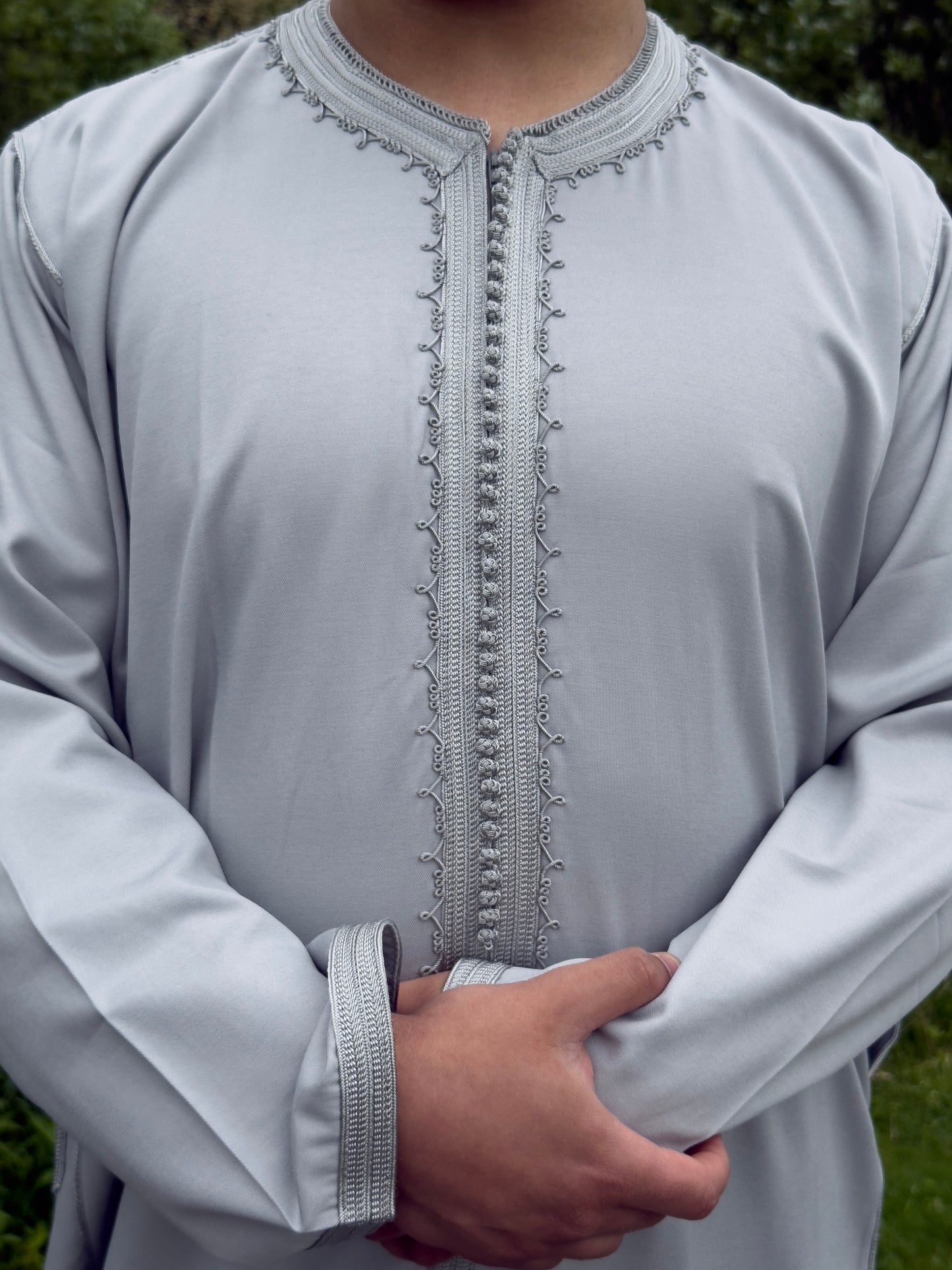 Cool Grey Kaftan