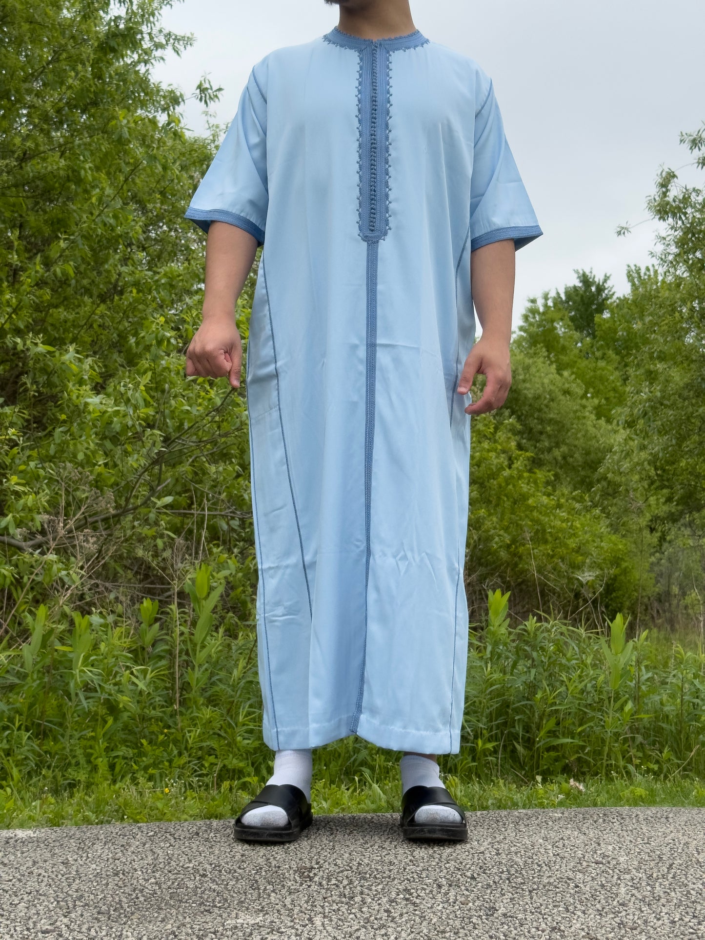 Light Blue Kaftan