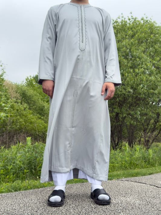 Cool Grey Kaftan