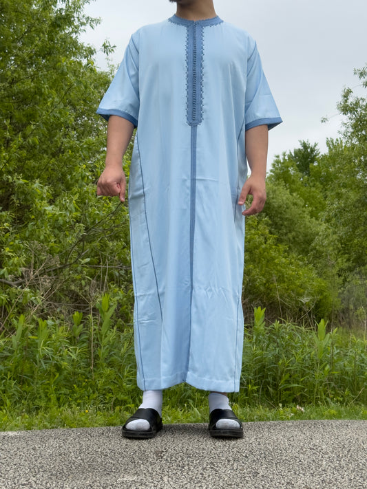 Light Blue Kaftan